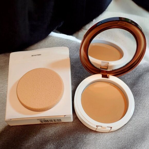 Origins Silk Screen Refining Powder Foundation in 28 Nutmeg (11g/0.38oz) NIB - Picture 2 of 3